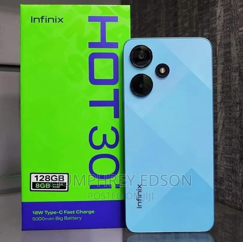 New Infinix Hot 30i 128 GB Blue