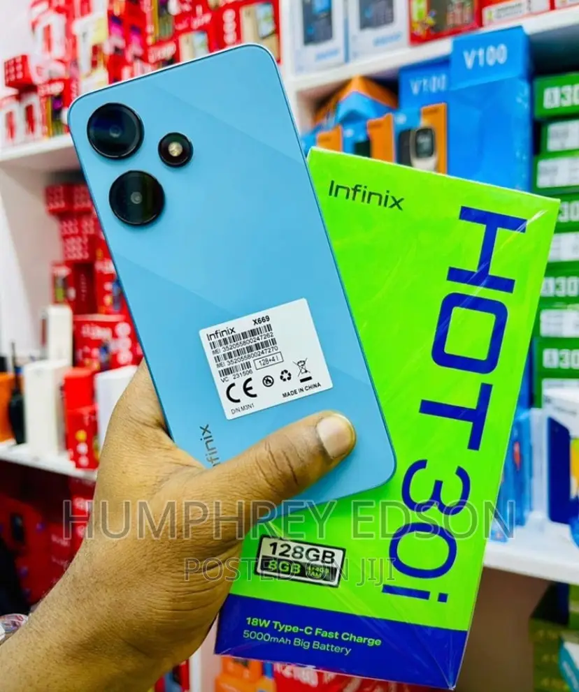 New Infinix Hot 30i 128 GB Blue
