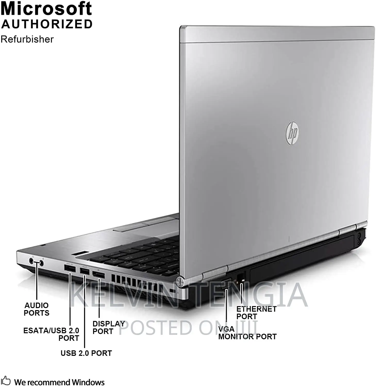 Laptop HP EliteBook 8470P 8GB Intel Core I7 HDD 750GB
