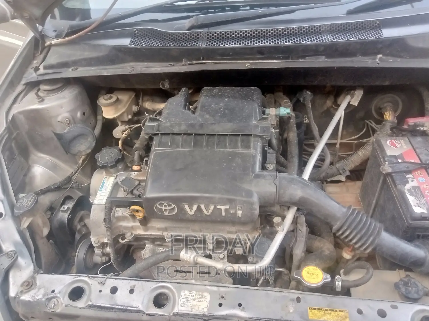 Toyota Vitz 1.3 AWD 5dr 2003 Gray