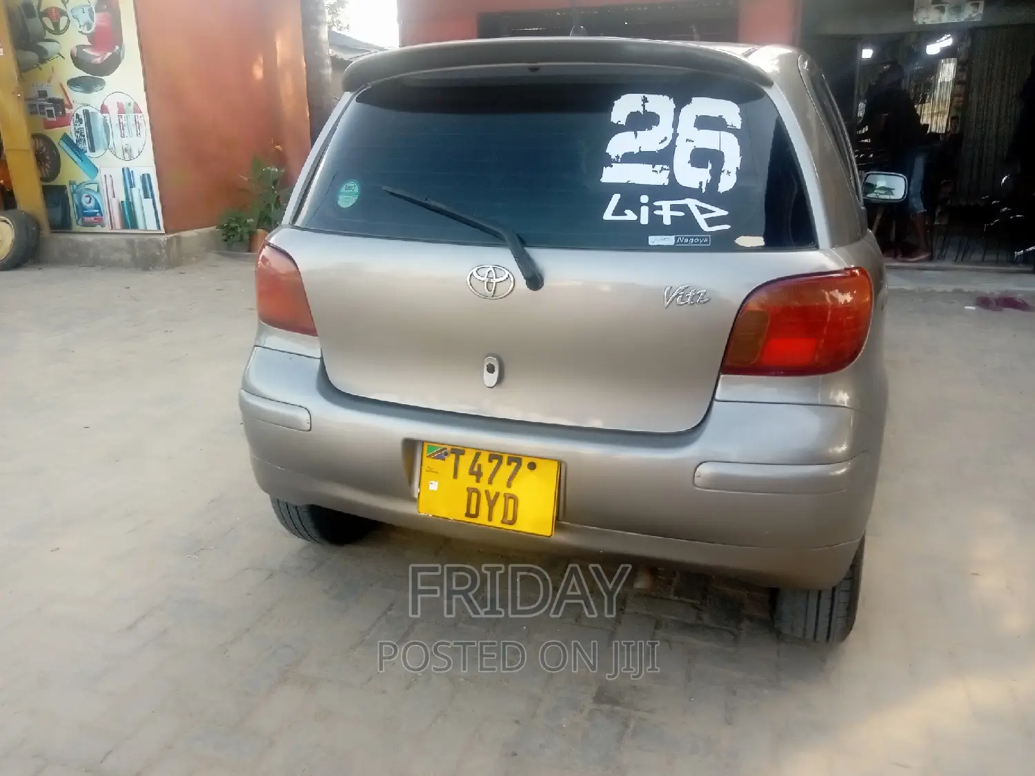 Toyota Vitz 1.3 AWD 5dr 2003 Gray