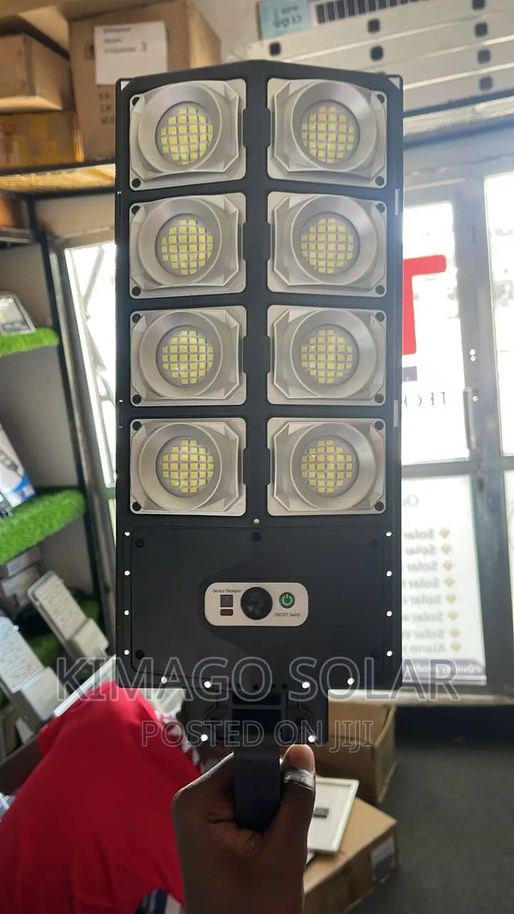 Giza Ni Baya Tumia Taa Solar 800W Kwenye Eneo Lako