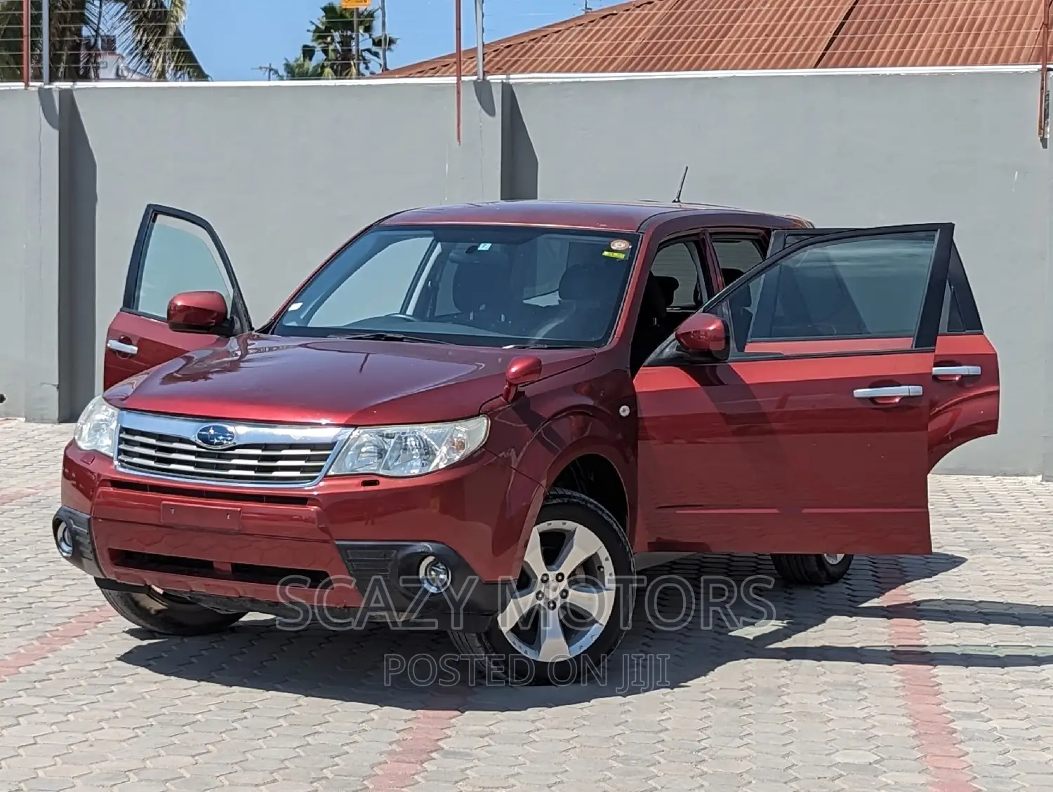 Subaru Forester 2008 Red
