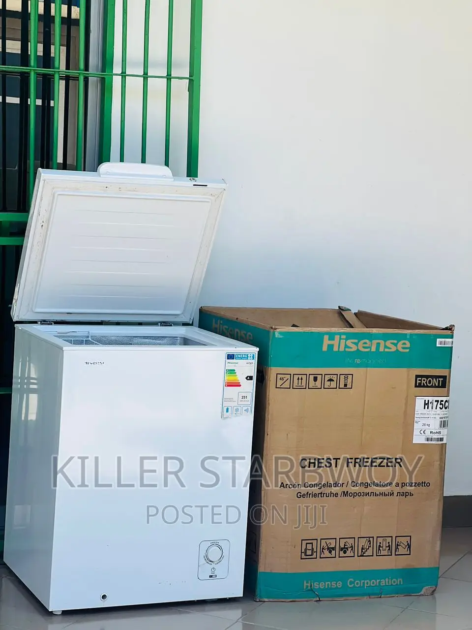 Hisense Freezer Lita 150
