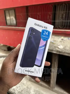 New Samsung Galaxy A15 128 GB Black