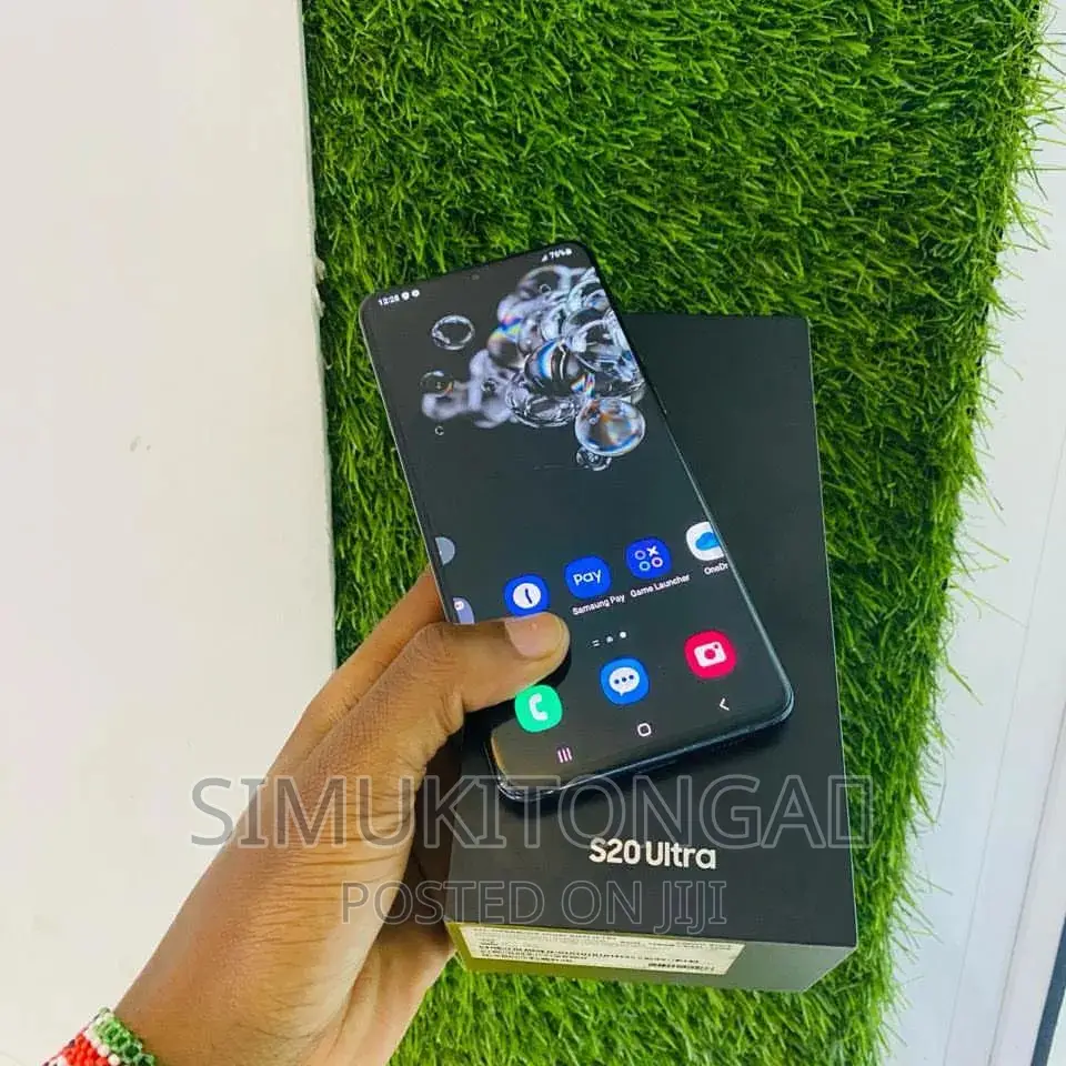 New Samsung Galaxy S20 Ultra 256 GB Black