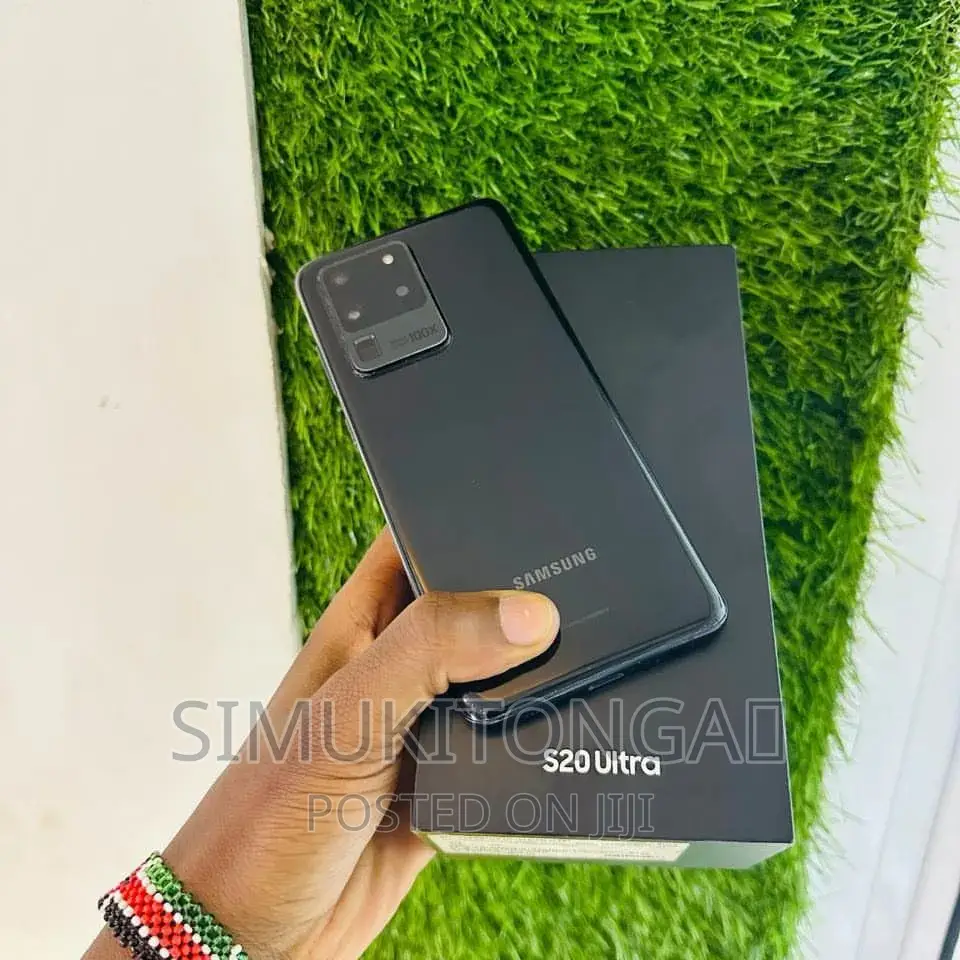 New Samsung Galaxy S20 Ultra 256 GB Black