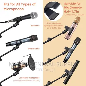 Tripod Microphone Stand Floor Strong