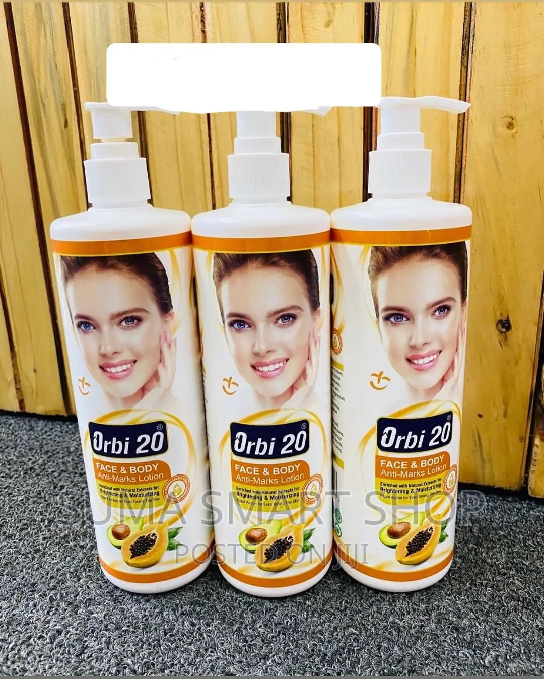 ORBI 20 Face and Body Lotion (Tanzania )