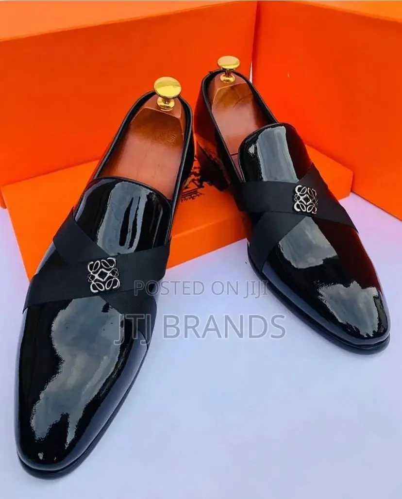 Sliding Leather Shoes