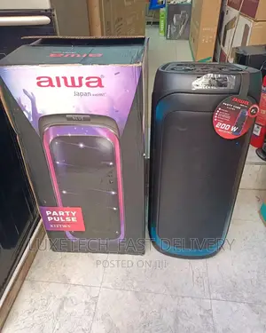 Aiwa Portable Speaker Party Rechargeable 200 Watts Bluetooth