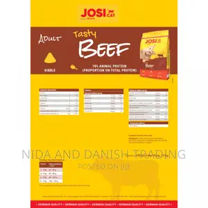 Josicat Tasty Beef Cat Dry Food 4032254753445