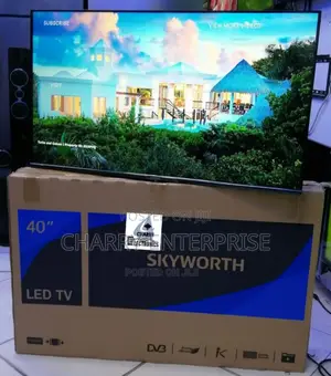 SKYWORTH Tv 40 Inch Smart Android FRAMELESS With Chromecast