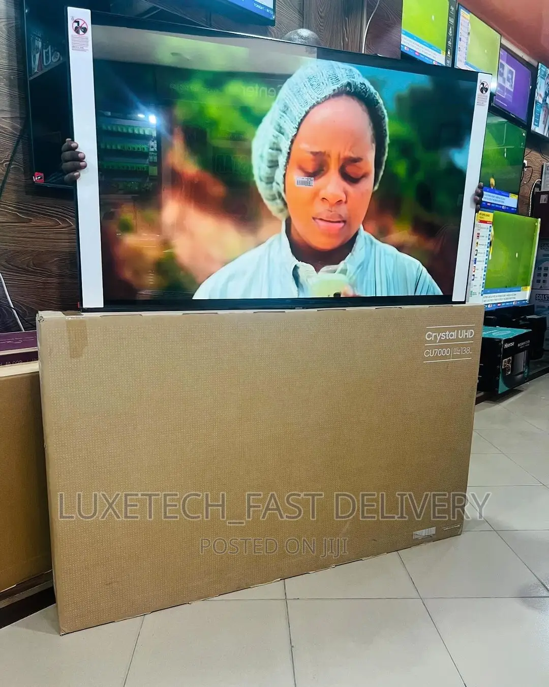Samsung 55 Inches Smart TV Cu7000 Crystal Uhd