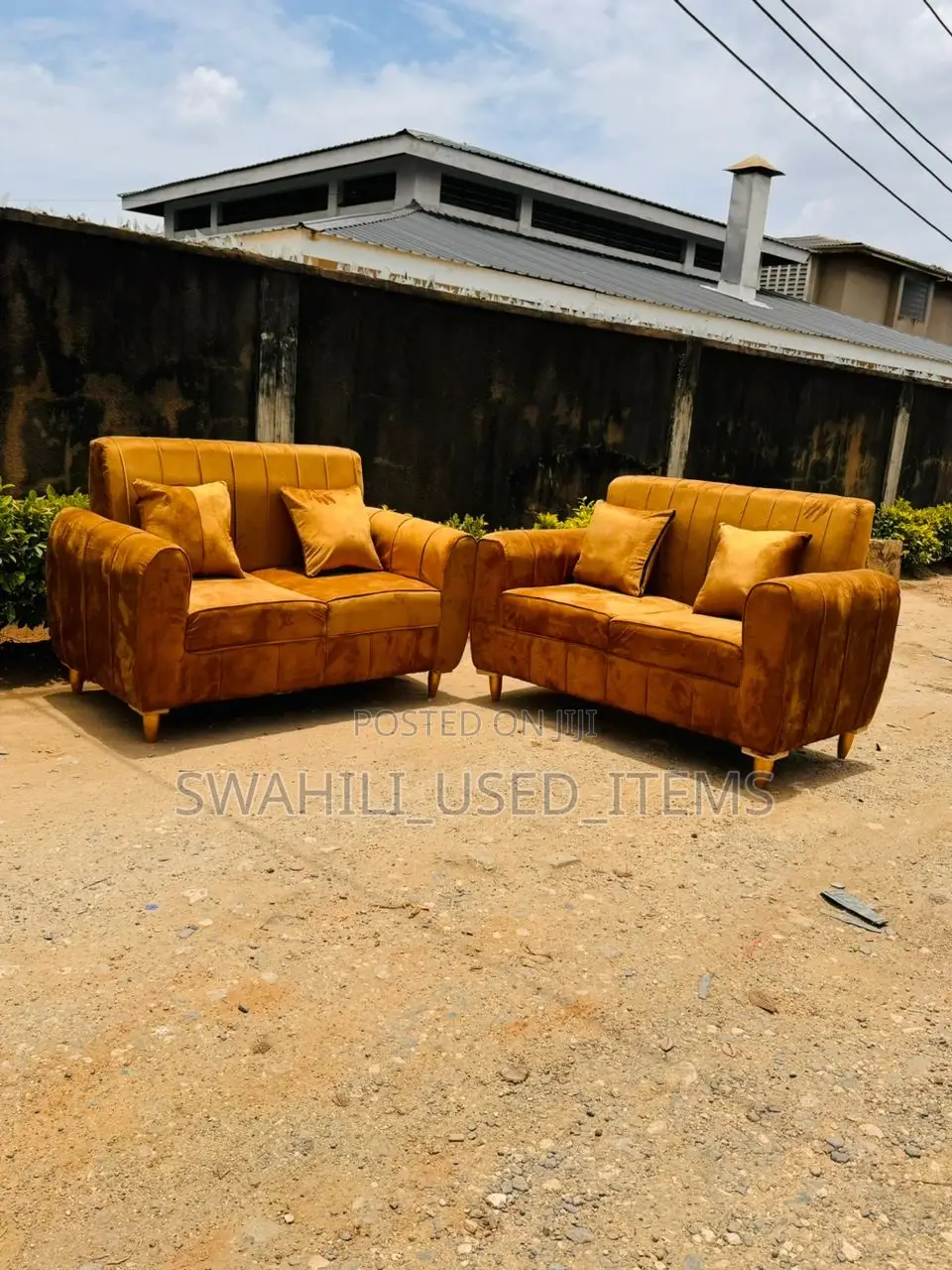 Sofa Set Mpya Kabsa (Brand New)