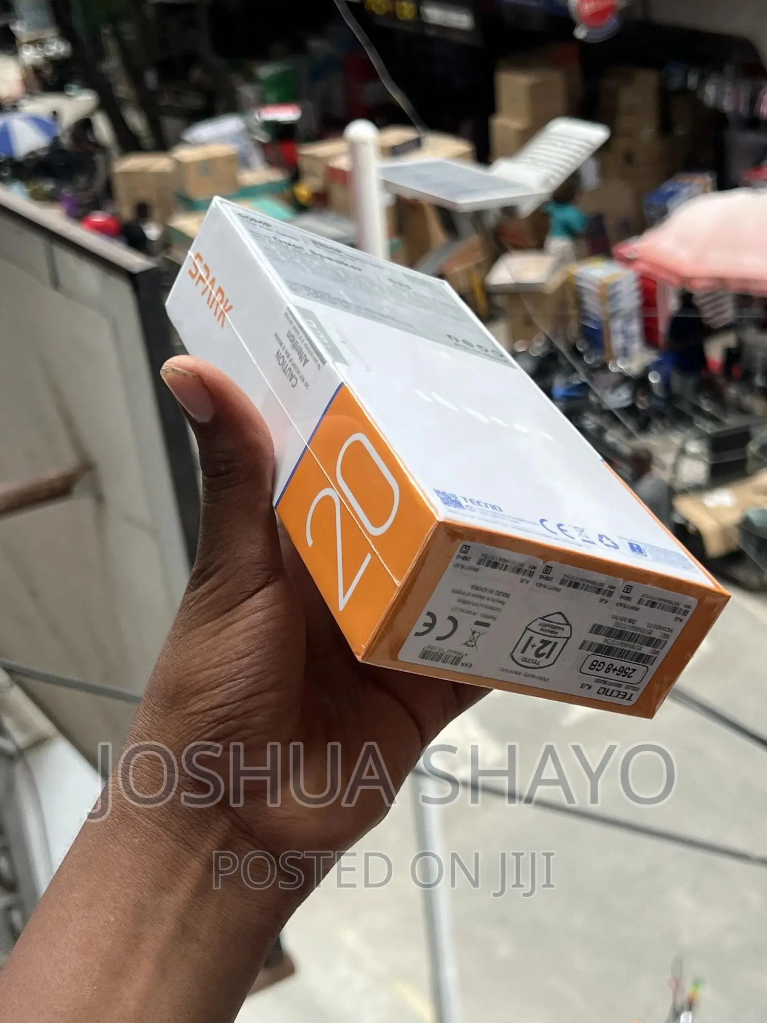 New Tecno Spark 20 128 GB Black