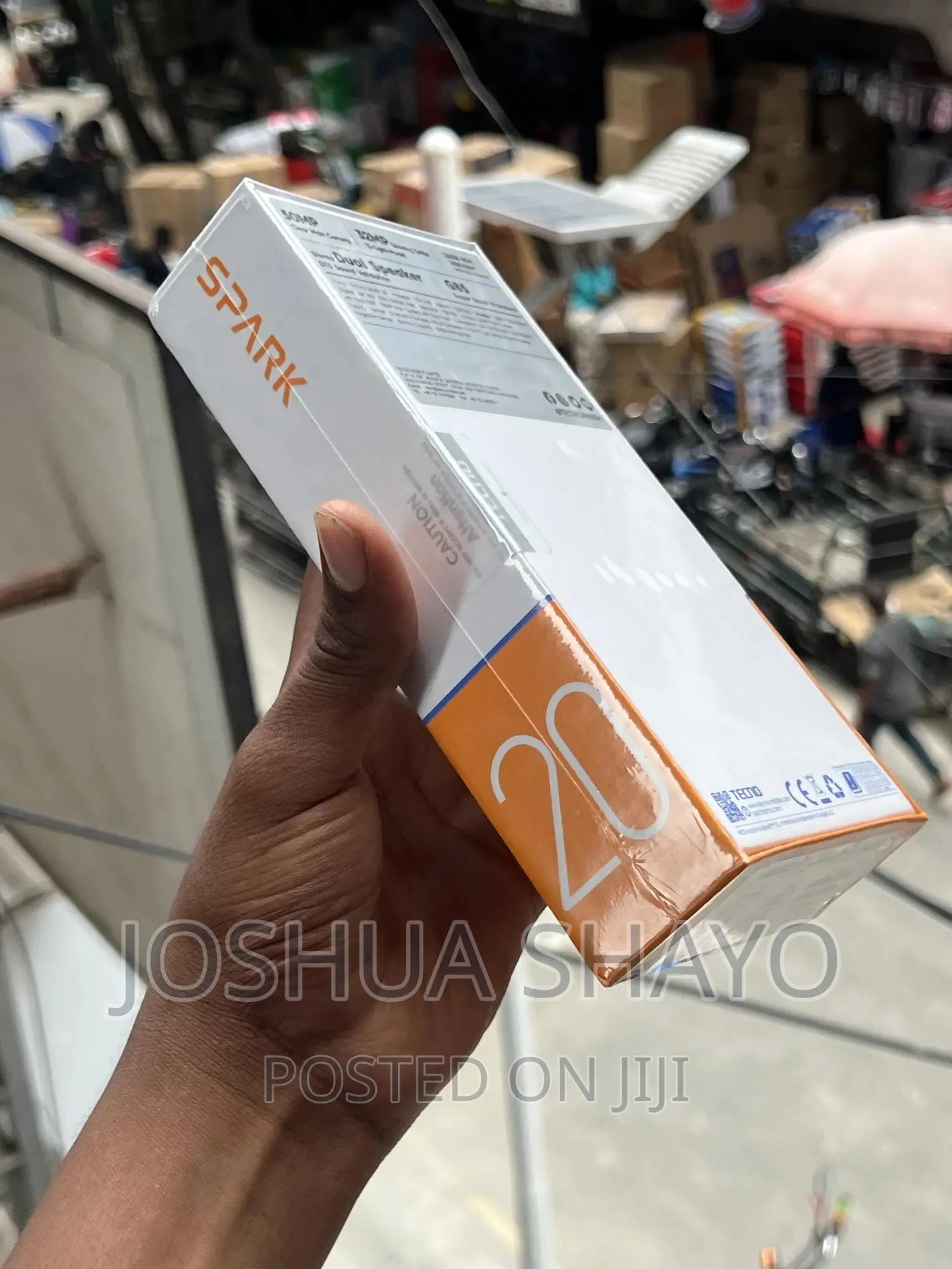 New Tecno Spark 20 128 GB Black