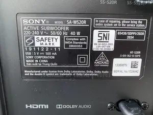 Sony HT-S20R Home Cinema 5.1ch 400W Wired Soundbar