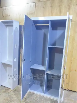 Kabati Milango Miwili Mpya Zinapatikana Mbao Tupu