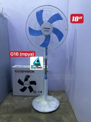GOODVISION High Quality Stand Fan G16Blades Size:- 18"