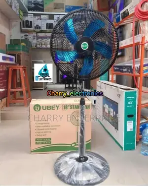 UBEY Stand Fan Size 18"With Quiet Motor