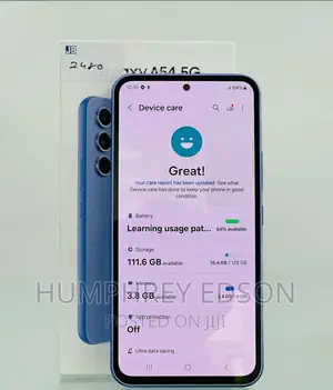 New Samsung Galaxy A54 5G 128 GB Purple