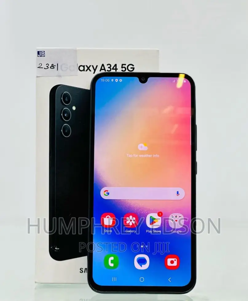 New Samsung Galaxy A34 5G 128 GB Black