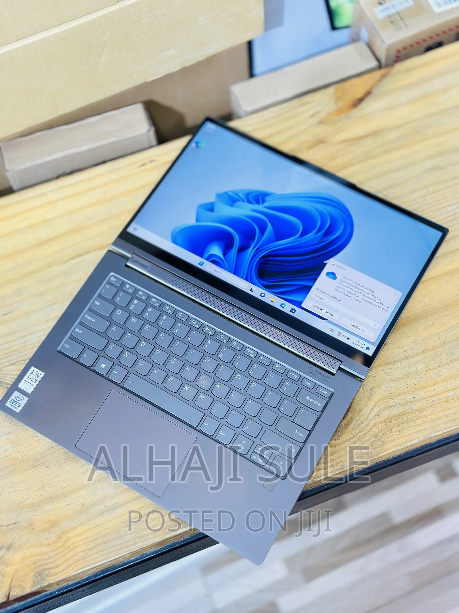 New Laptop Lenovo Yoga C930 16GB Intel Core I5 SSD 512GB
