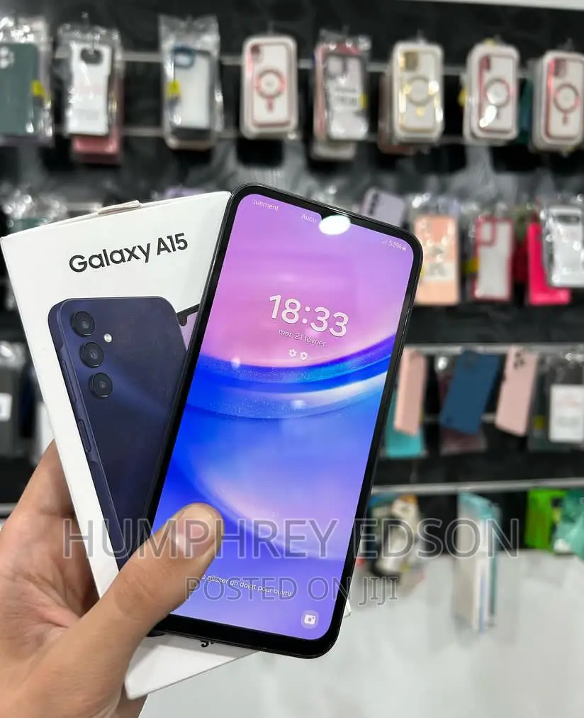 New Samsung Galaxy A15 128 GB Black