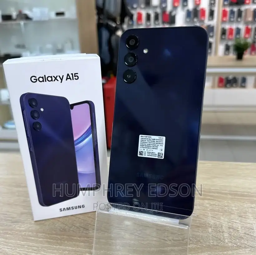 New Samsung Galaxy A15 128 GB Black
