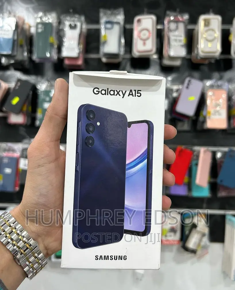 New Samsung Galaxy A15 128 GB Black