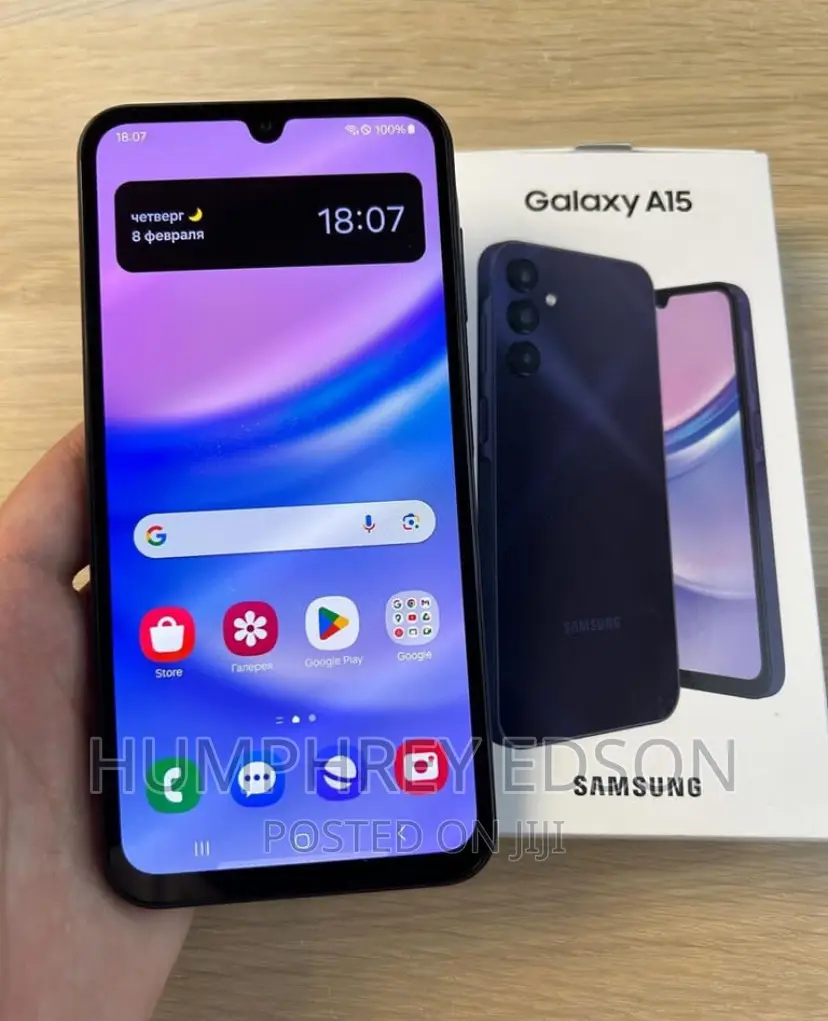 New Samsung Galaxy A15 128 GB Black