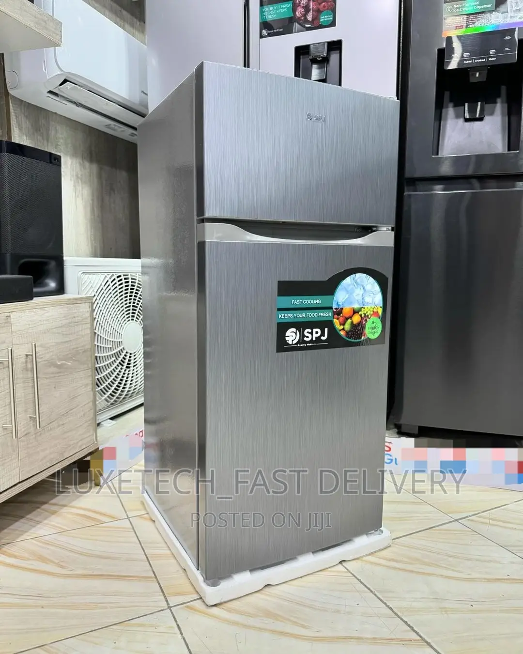 SPJ Fast Cooling Refrigerator 118 Litres | 2 Doors