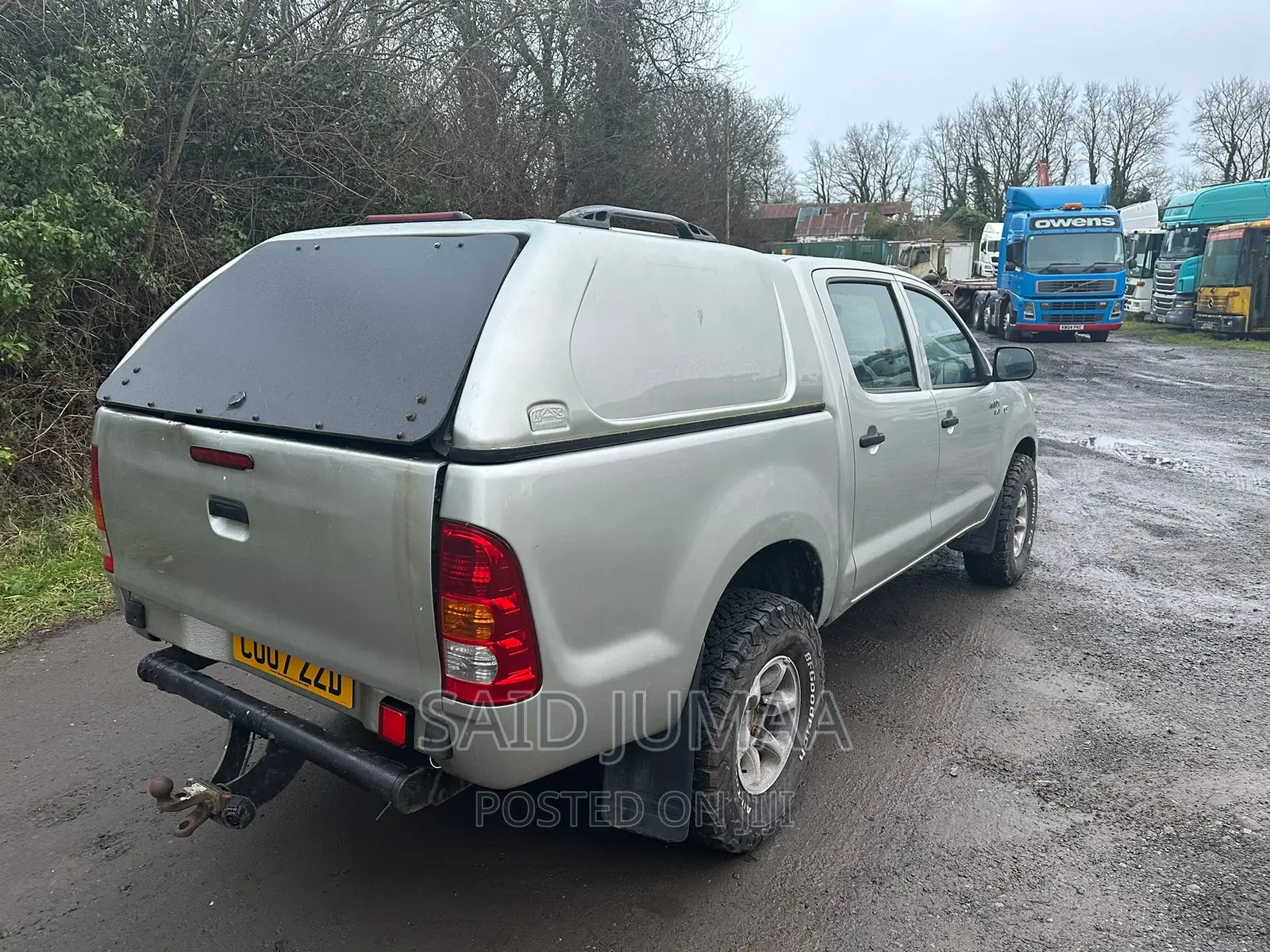 Toyota Hilux 2.5 D-4D 2007 Silver