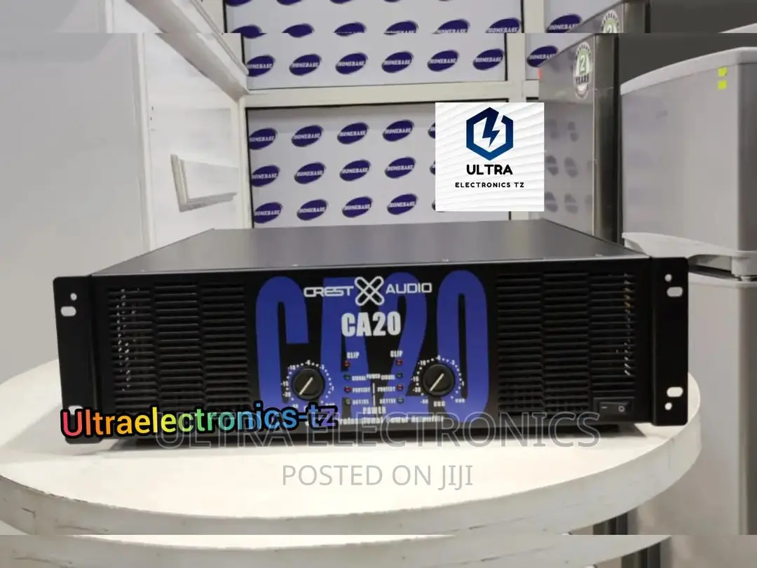 ORIGINAL CREST AUDIO 3U Ampca20 Power Amplifier 