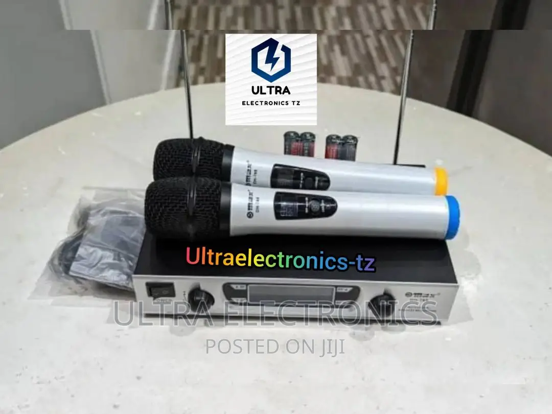 MAX DH-769 2 Wireless Mic With 2 Antenna and Receiver