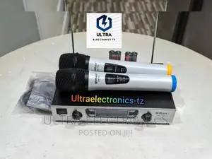Photo - MAX DH-769 2 Wireless Mic With 2 Antenna and Receiver