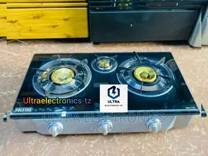 ORIGINAL SOLSTAR Gas Stove With 3 Plates MADE IN SINGAPORE