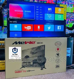 Mewe Frameless Smart Android UHD TV Yenye Inchi 65