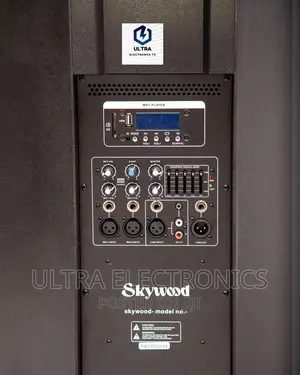 SKYWOOD Dual Professional Tower Trolley Speakers.350W 15"