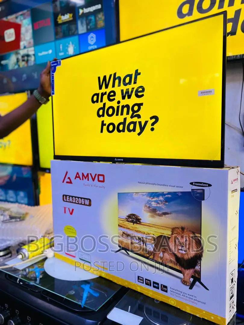 Amvo Frameless Tv Inches 32