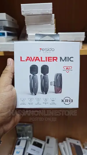 Yesido Lavalier Mic KR13 With Type-C Connector
