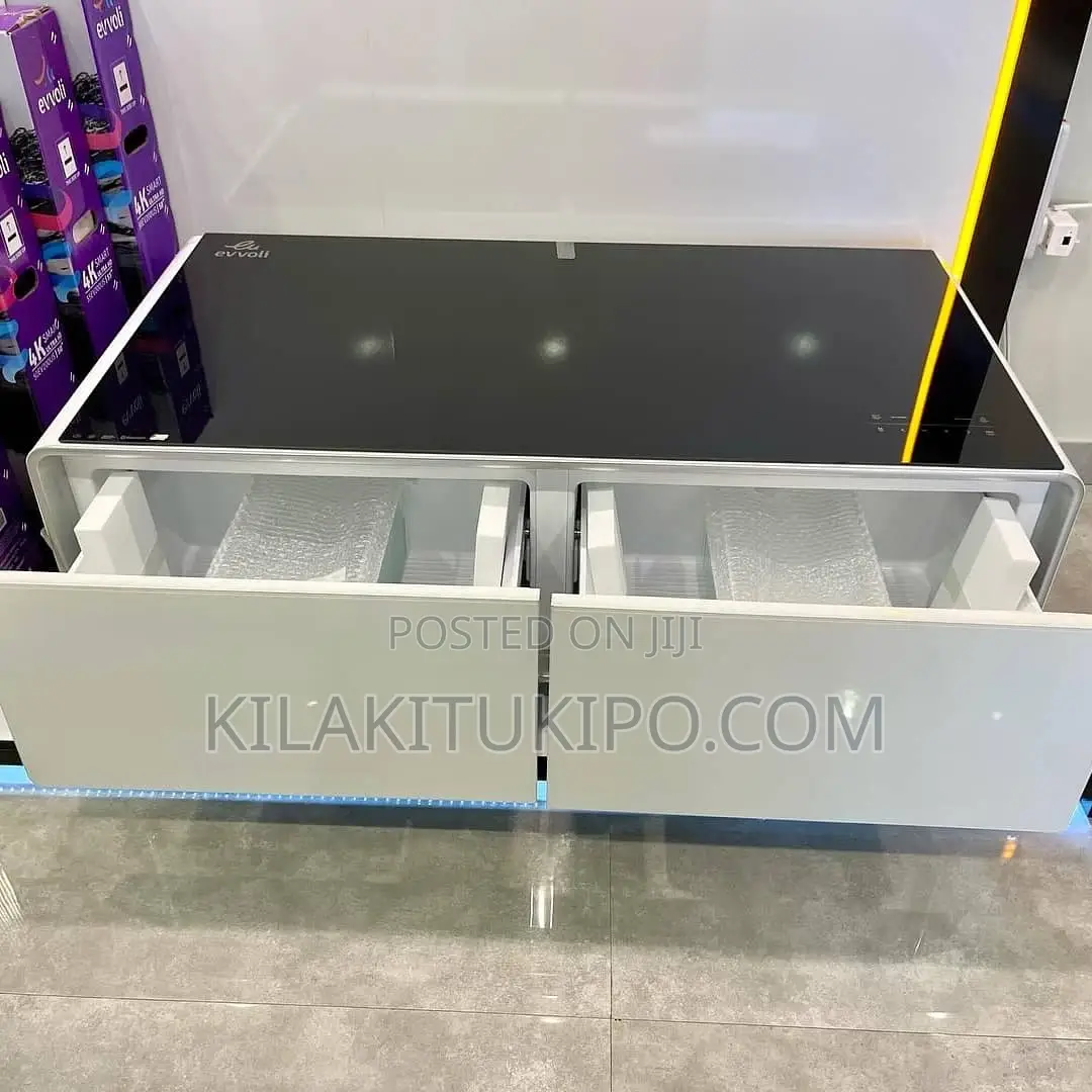 Smart Fridge Table With Sound System
