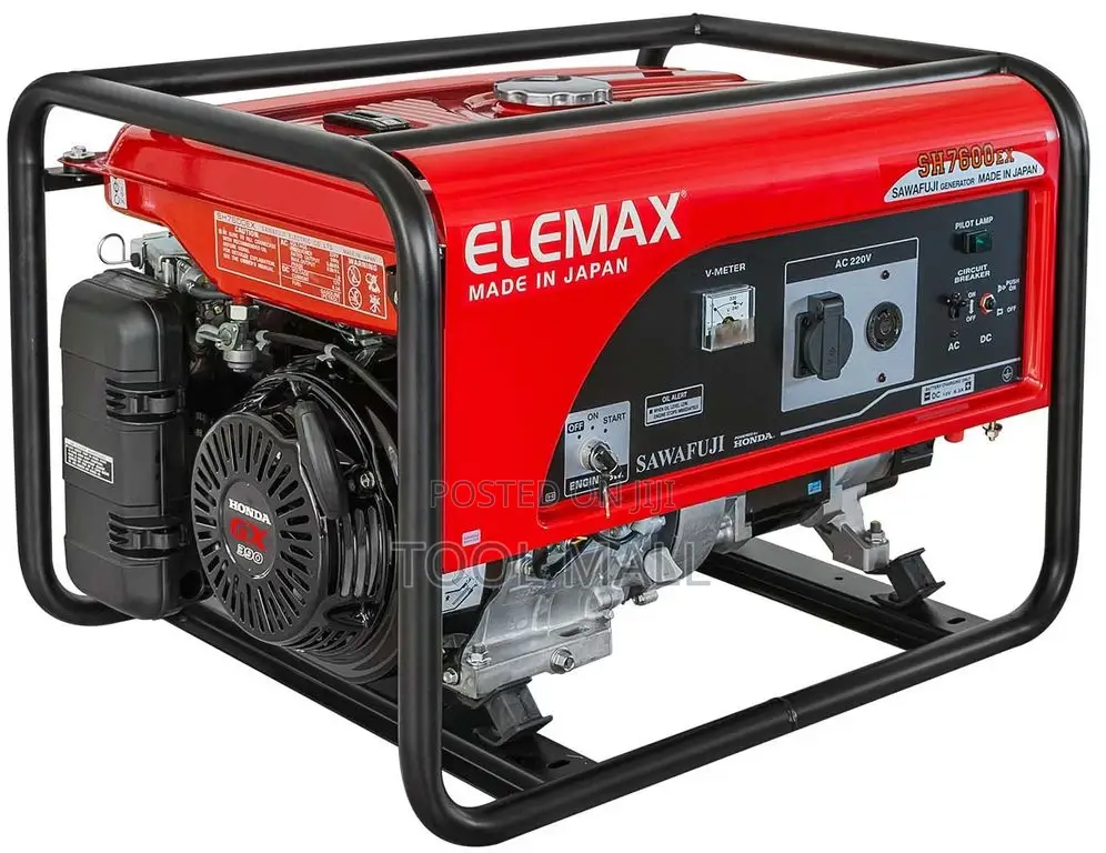 Honda Elemax Generator 6.5kva