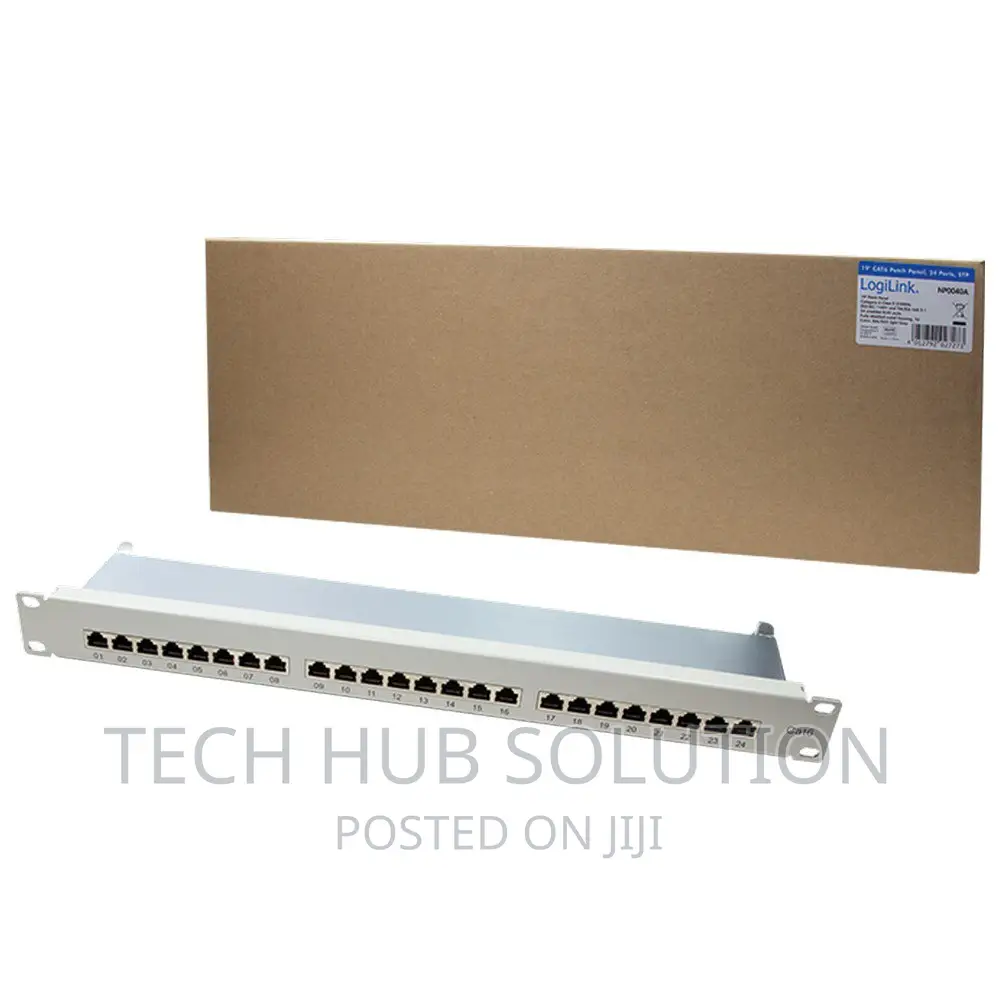 1U 600 Patch Panel 24 Port