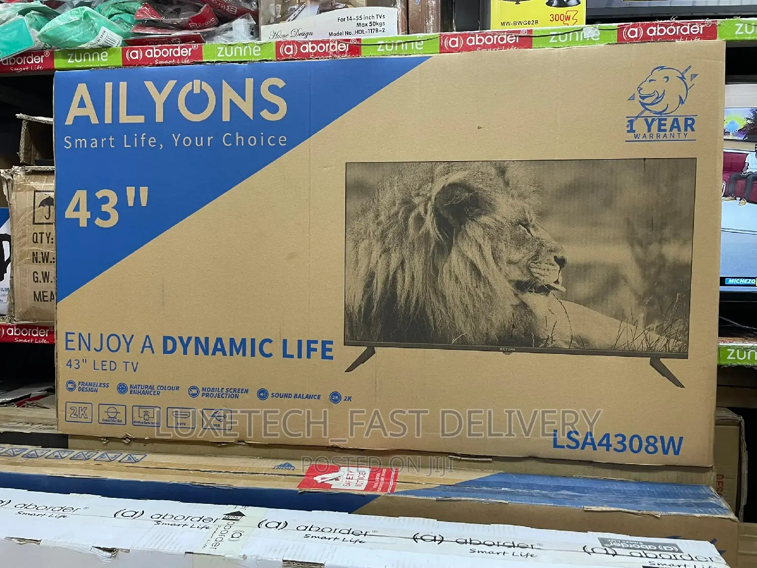 Ailyons 43 Inches Smart Tv Full Hd Resolution