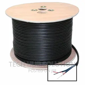 2 Core Coaxial 1.0mm Powered Coax 305m