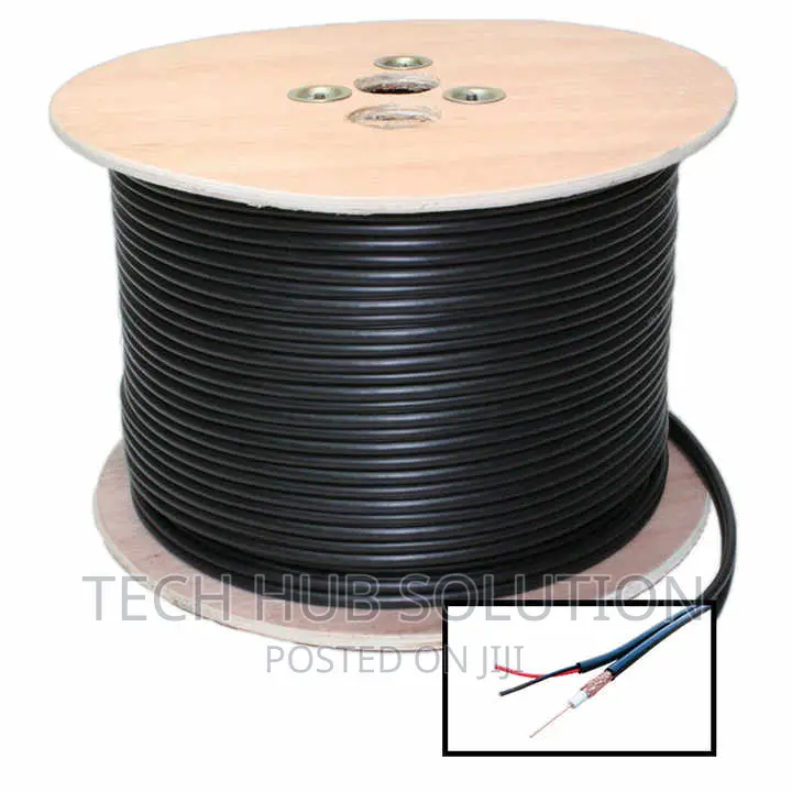2 Core Coaxial 1.0mm Powered Coax 305m