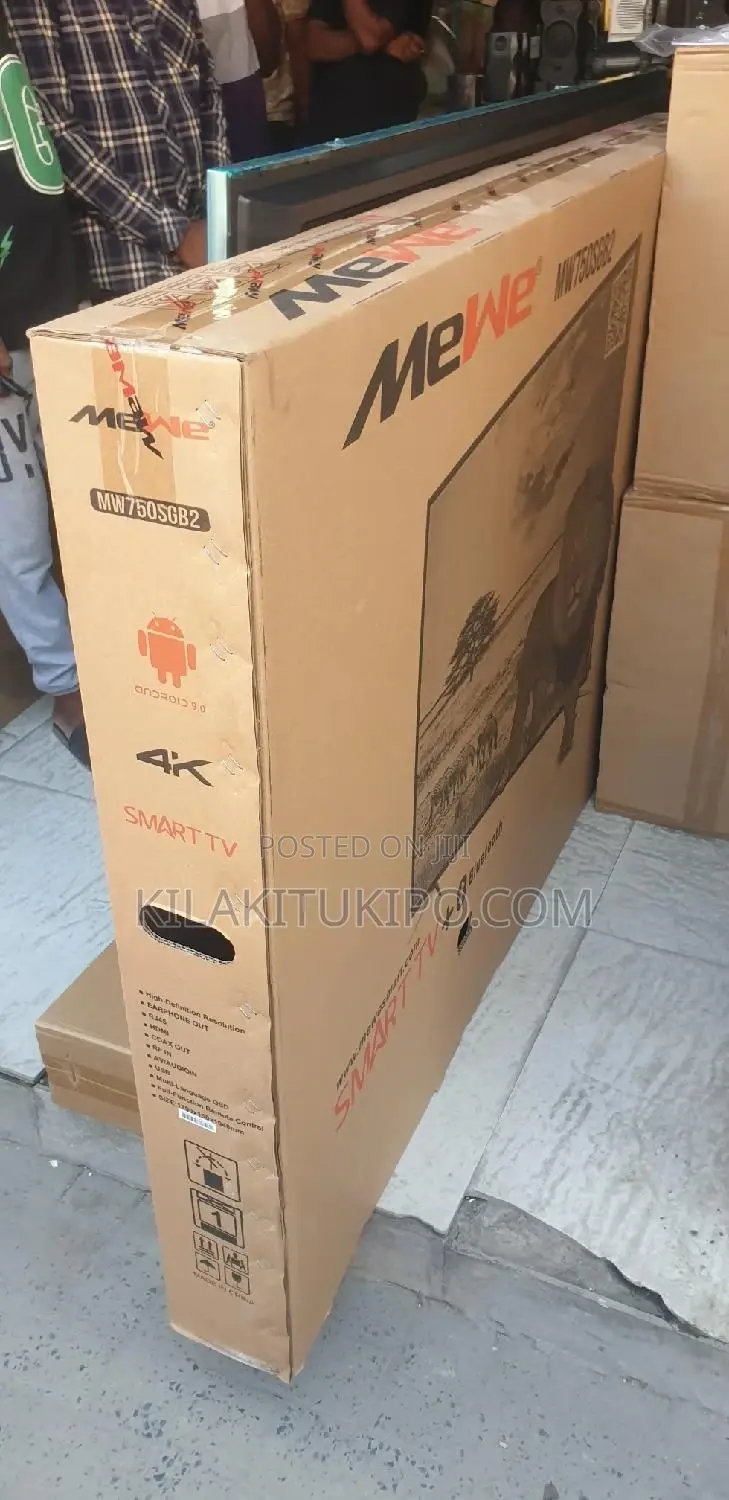 Mewe Double Glass Smart TV Inch 75