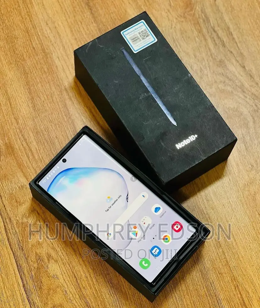 New Samsung Galaxy Note 10 Plus 256 GB Black